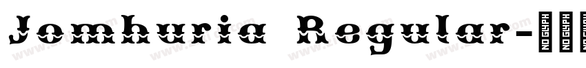 Jomhuria Regular字体转换